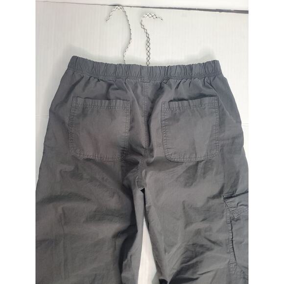 Aerie Pants Womens Medium Wide Leg Cropped Ankle Pull On Elastic Waist Gorpcore - Picture 8 of 9